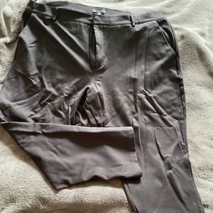 Universal Standard black ankle pants
